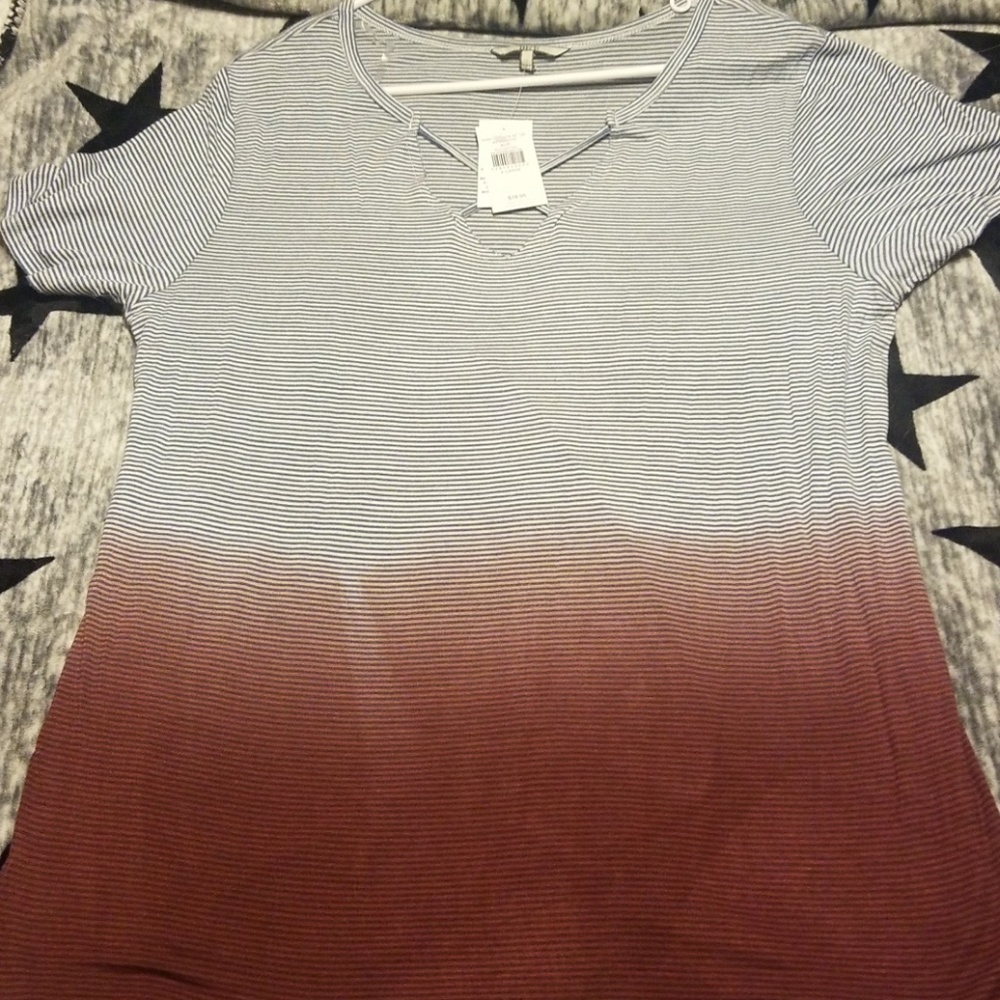 NWT BKE striped ombre top